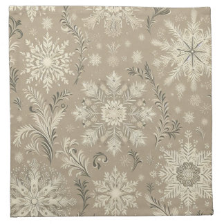 Let It Snow Cotton Napkins (set of 4)