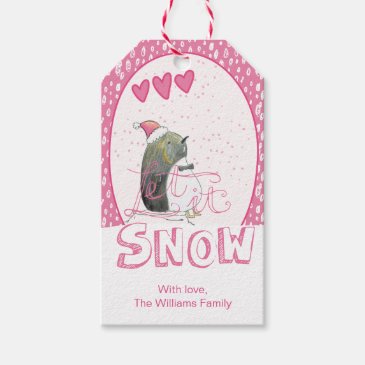 Let it snow | Cute Penguin Christmas