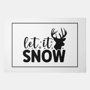 Let It Snow Doormat