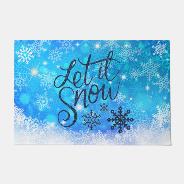 Let it Snow Doormat (Front)