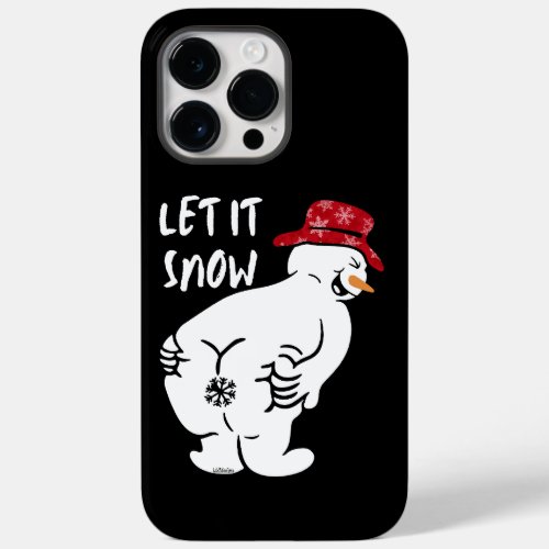 LET IT SNOW funny snowman                          Case_Mate iPhone 14 Pro Max Case