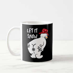 LET IT SNOW funny snowman                          Coffee Mug