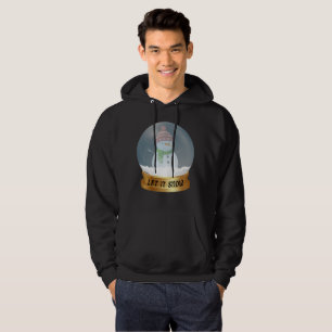 LET IT SNOW funny snowman in globe                 Hoodie