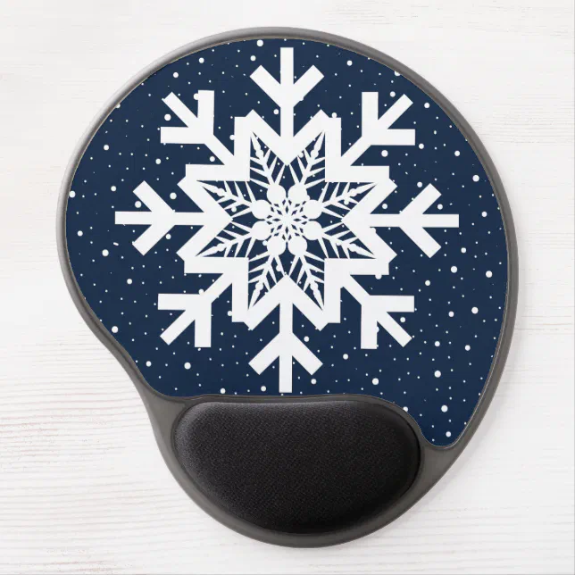 Let It Snow Gel Mouse Pad | Zazzle