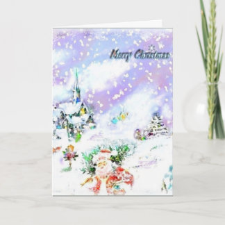 Let It Snow Holiday Card