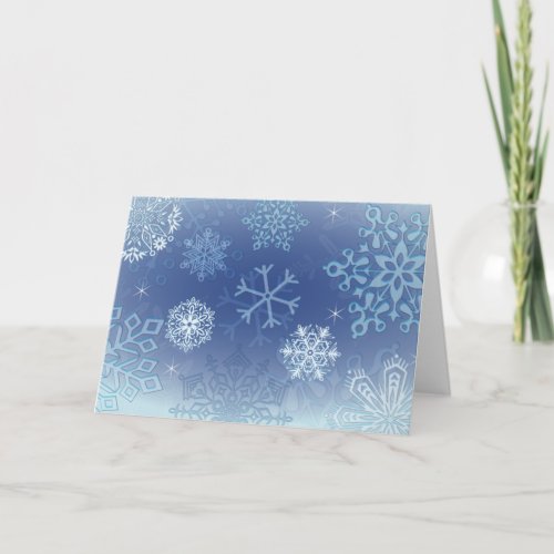 let it snow holiday card
