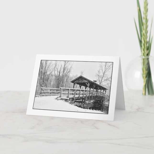 Let It Snow! Holiday Card (Front)