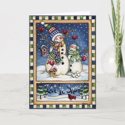 Let it Snow Holiday Card