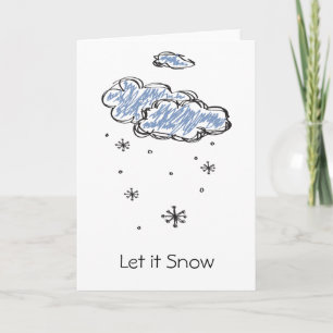 Let it Snow Holiday Card