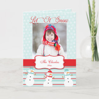 Let It Snow | Holiday Photo Greeting Card