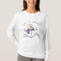 Let It Snow Holiday T-Shirt