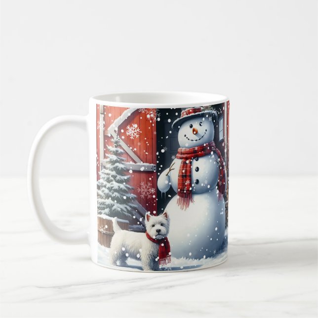 Let It Snow IV Coffee Mug (Left)