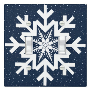 Let It Snow Light Switch Cover
