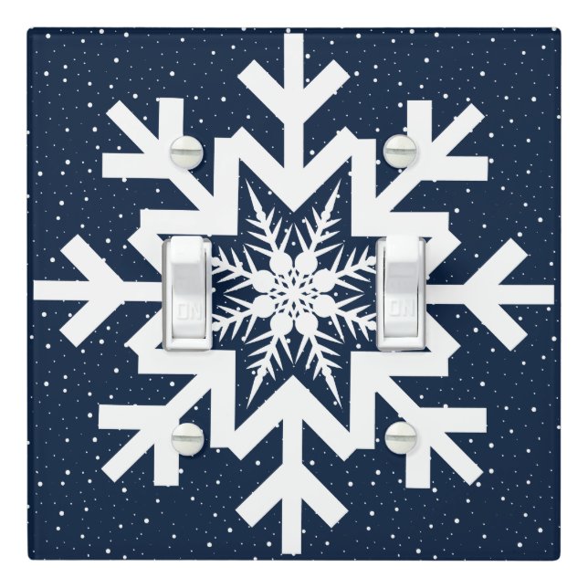 Let It Snow Light Switch Cover (In Situ)