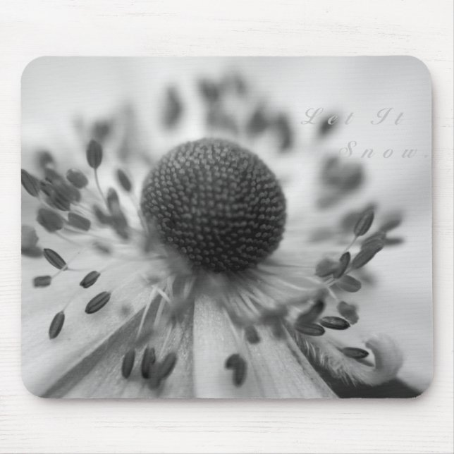 Let It Snow Mouse Pad (Front)