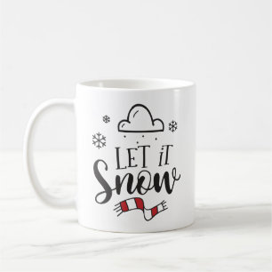 Let It Snow Mug – Festive Winter Coffee Cup