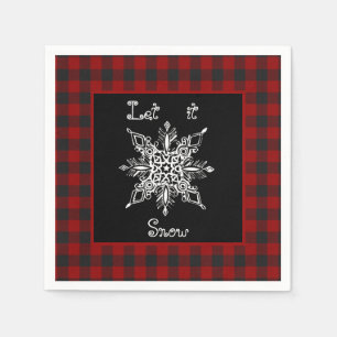 Let it snow  napkins