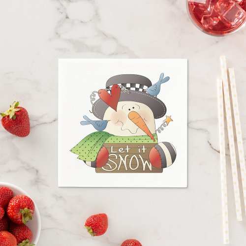 Let It Snow Napkins