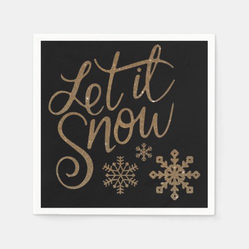 Let It Snow Napkins
