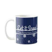 Let it Snow, Navy Snowflake