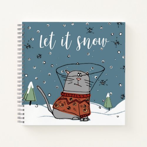 Let it snow notebook