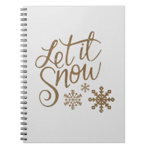 let it snow notebook