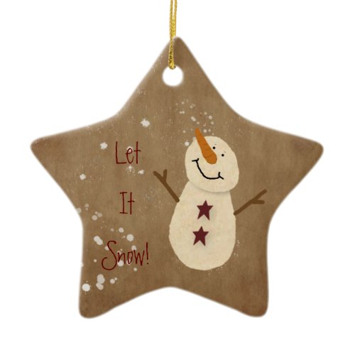 Let It Snow Ornament
