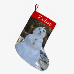 Let it Snow Personalized Snowman Stockings