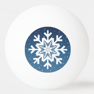 Let It Snow Ping Pong Ball