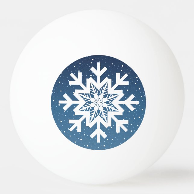 Let It Snow   Ping Pong Ball (Front)