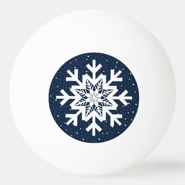Let It Snow    Ping Pong Ball (Front)