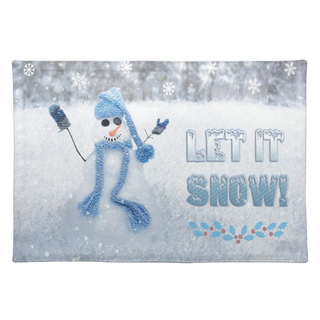 Let It Snow Placemat (Front)