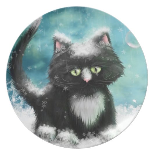 Let It Snow Plate (Front)