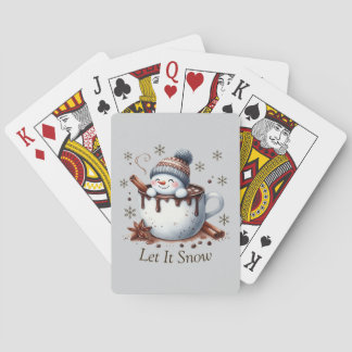 Let It Snow Playing Cards