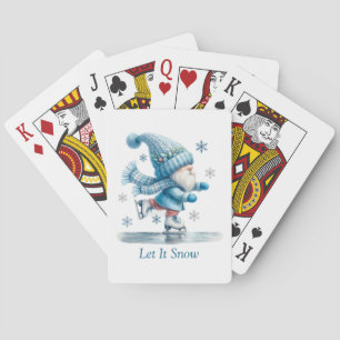 Let It Snow Playing Cards