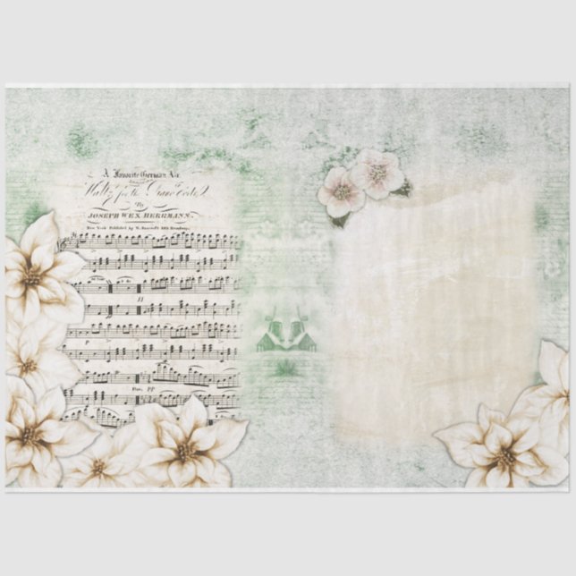 Let it Snow Series Design 6 Tissue Paper (Front)