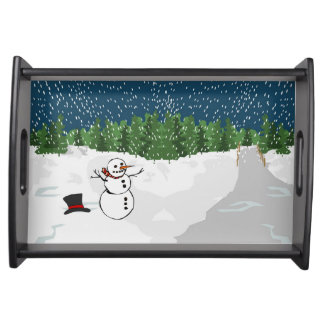 Let it Snow! Serving Tray
