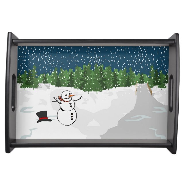 Let it Snow! Serving Tray (Front)