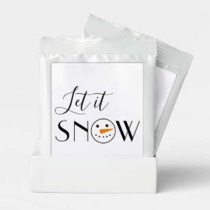 Let it Snow Snowman Simple Hot Chocolate Drink Mix