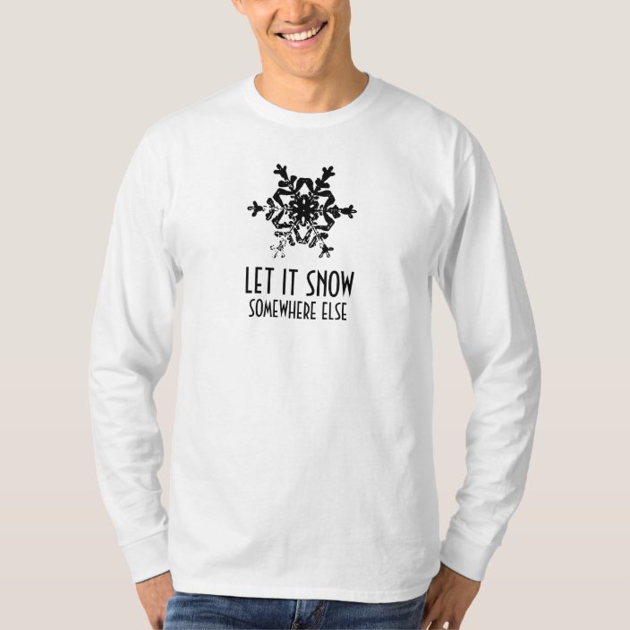 let it snow sweater