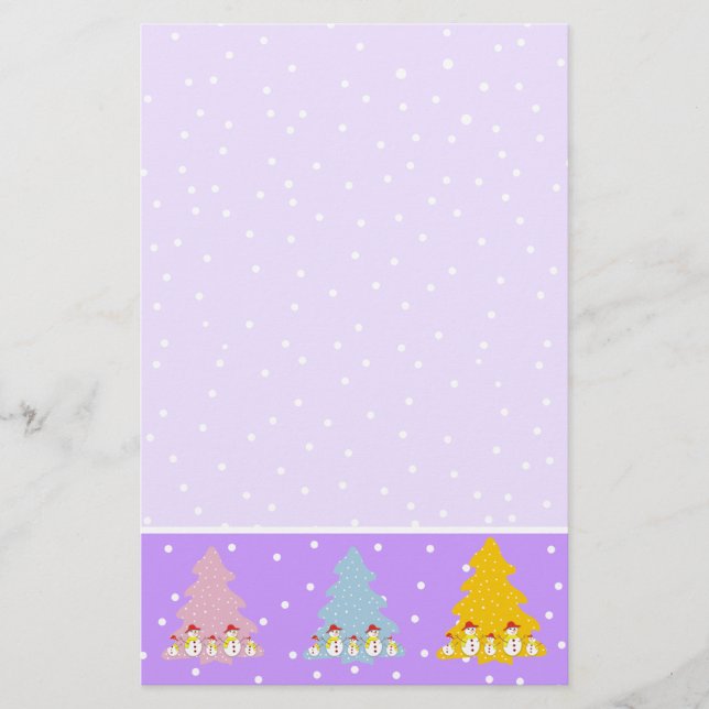 Let It Snow Stationery (Front)