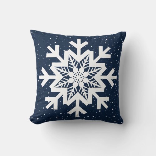 Let It Snow Throw Pillow