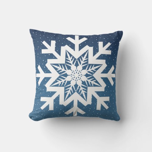 Let It Snow Throw Pillow