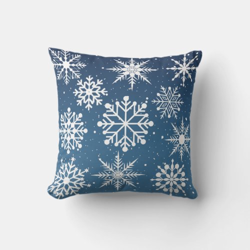 Let It Snow Throw Pillow