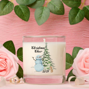 Let it Snow, winter and Christmas scene Scented Candle