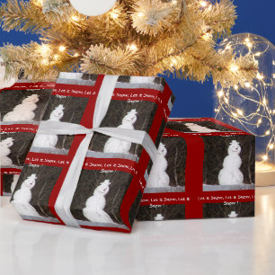 Let it Snow Winter Wrapping Paper