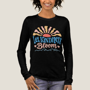 Let kindness bloom. Tri-Blend shirt