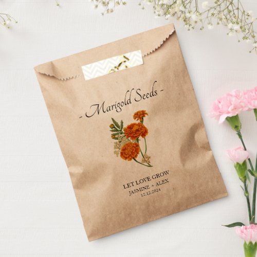 Let Love Grow l Marigold Seeds Wedding