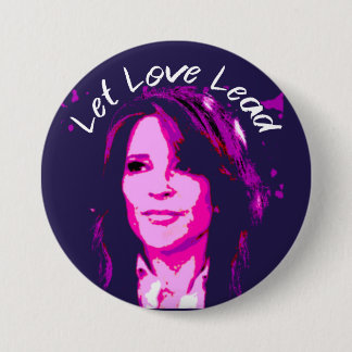 Let Love Lead - Marianne Williamson Button