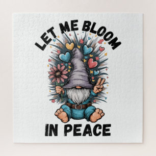 Let Me Bloom In Peace Jigsaw Puzzle